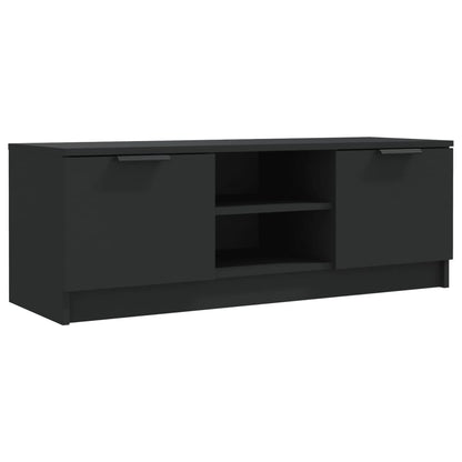 TV-Møbel Svart Tv-benk 102x35x36,5 cm