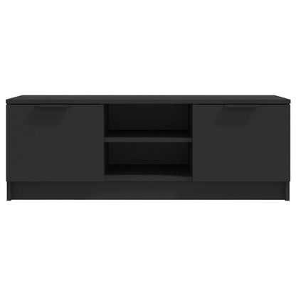 TV-Møbel Svart Tv-benk 102x35x36,5 cm