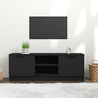 TV-Møbel Svart Tv-benk 102x35x36,5 cm