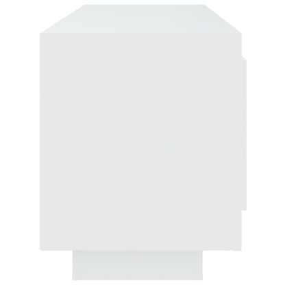 TV-Møbel Hvit TV-benk 102x35x45 cm