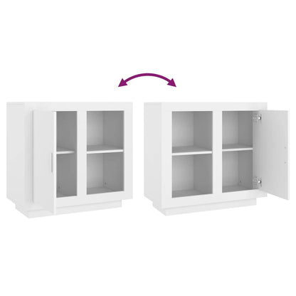 Skjenk Hvit 80x40x75 cm