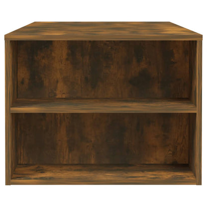 Salongbord Sofabord Røkt Eik 102x55x42 cm
