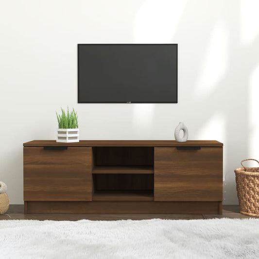TV-Møbel Brun Eik TV-benk 102x35x36,5 cm