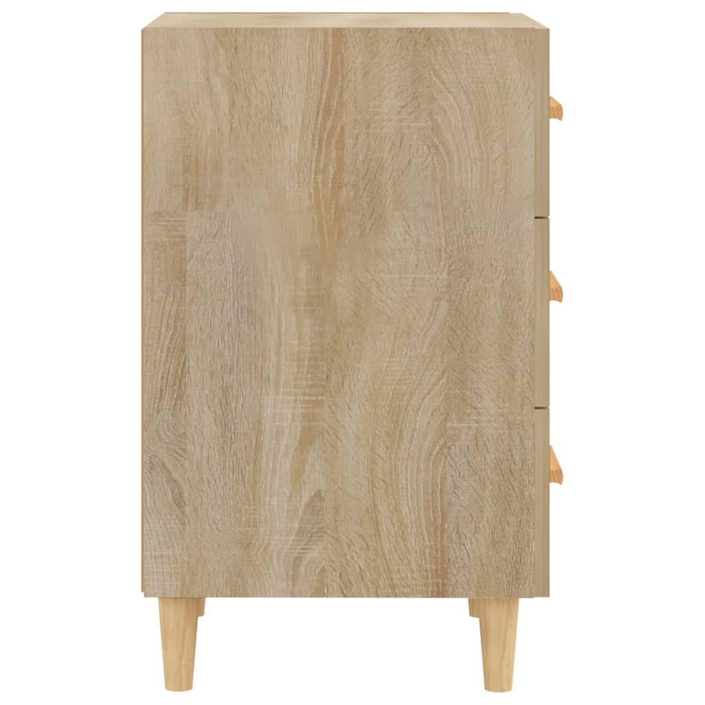 Nattbord Sengbord Sonoma Eik 40x40x66 cm