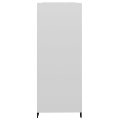 Skjenk Høyglans Hvit 69,5x32,5x90 cm