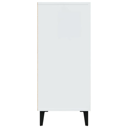 Skjenk Hvit 90x34x80 cm