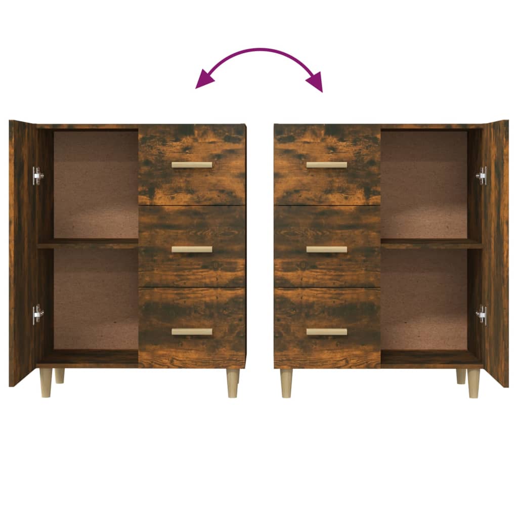 Skjenk Røkt Eik 69,5x34x90 cm