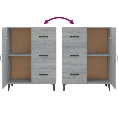 Skjenk Sonoma Grå 69,5x34x90 cm