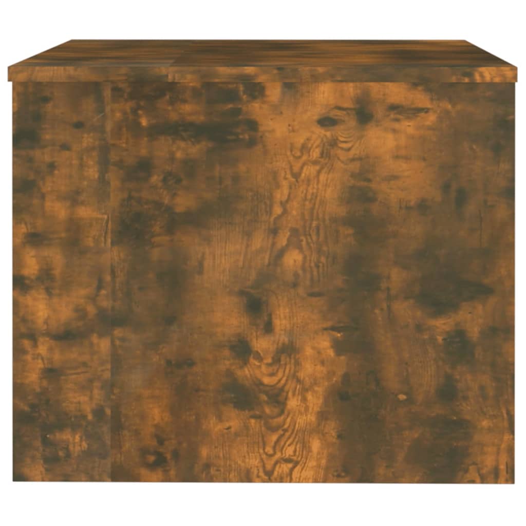 Salongbord Sofabord Røkt Eik 80x50x40 cm