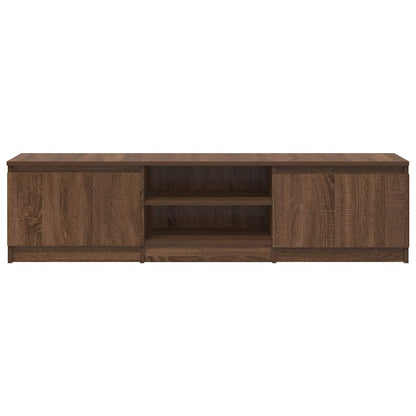 TV-Møbel Brun Eik TV-benk 140x40x35,5 cm