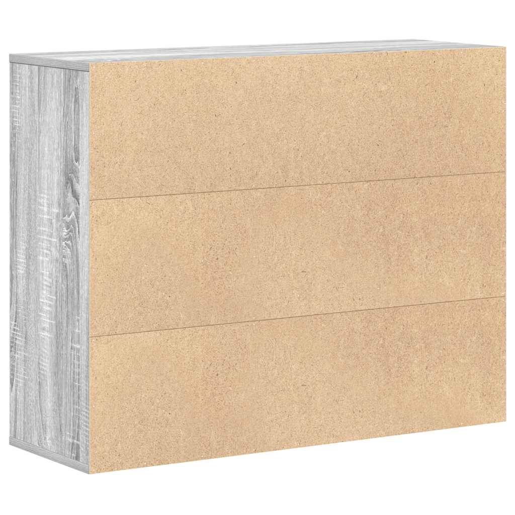 Skjenk Sonoma Grå 88x30x70 cm