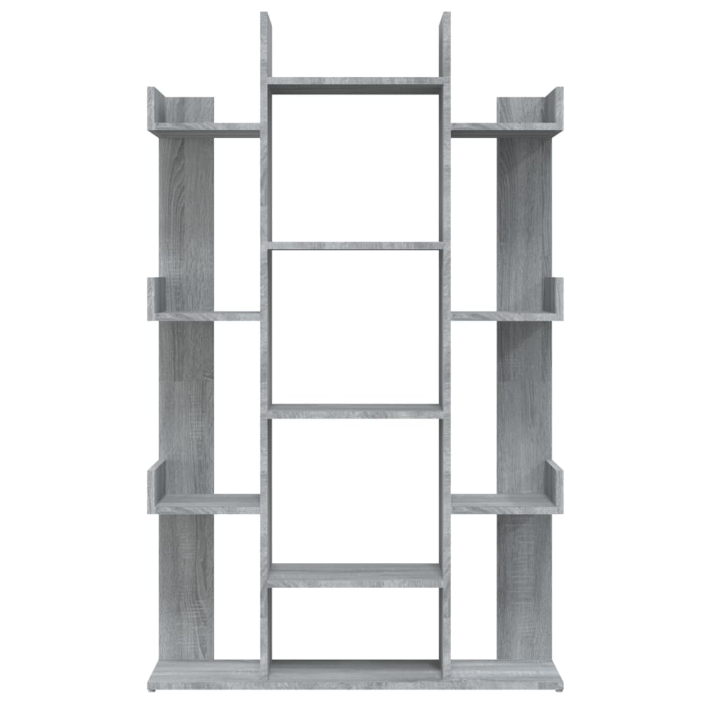 Bokhylle Sonoma Grå 86x25,5x140 cm