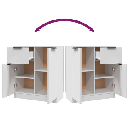 Skjenk Hvit 60x30x70 cm