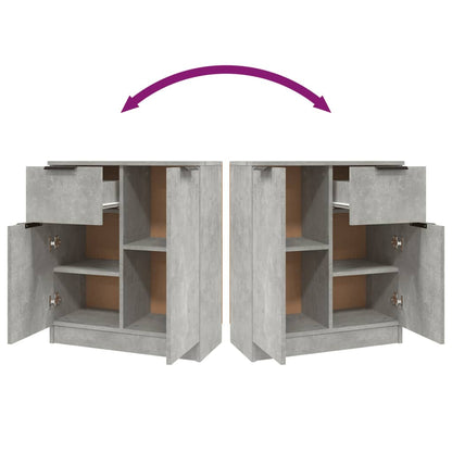 Skjenk Betonggrå 60x30x70 cm