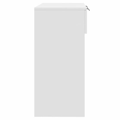 Avlastningsbord Konsollbord Hvit 90x36x75 cm