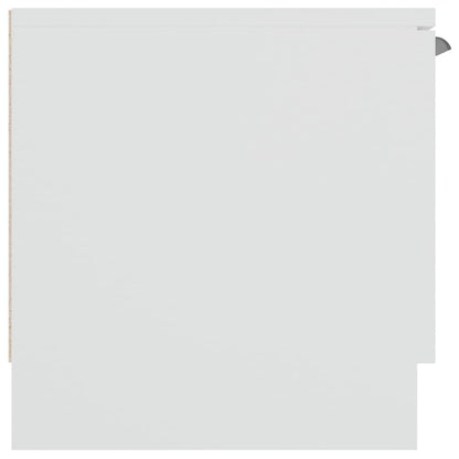 TV-Møbel Hvit TV-benk 102x35x36,5 cm