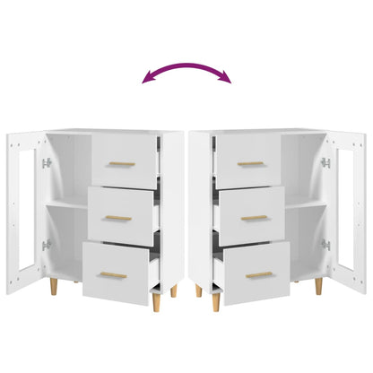 Skap Hvit 69,5x34x90 cm