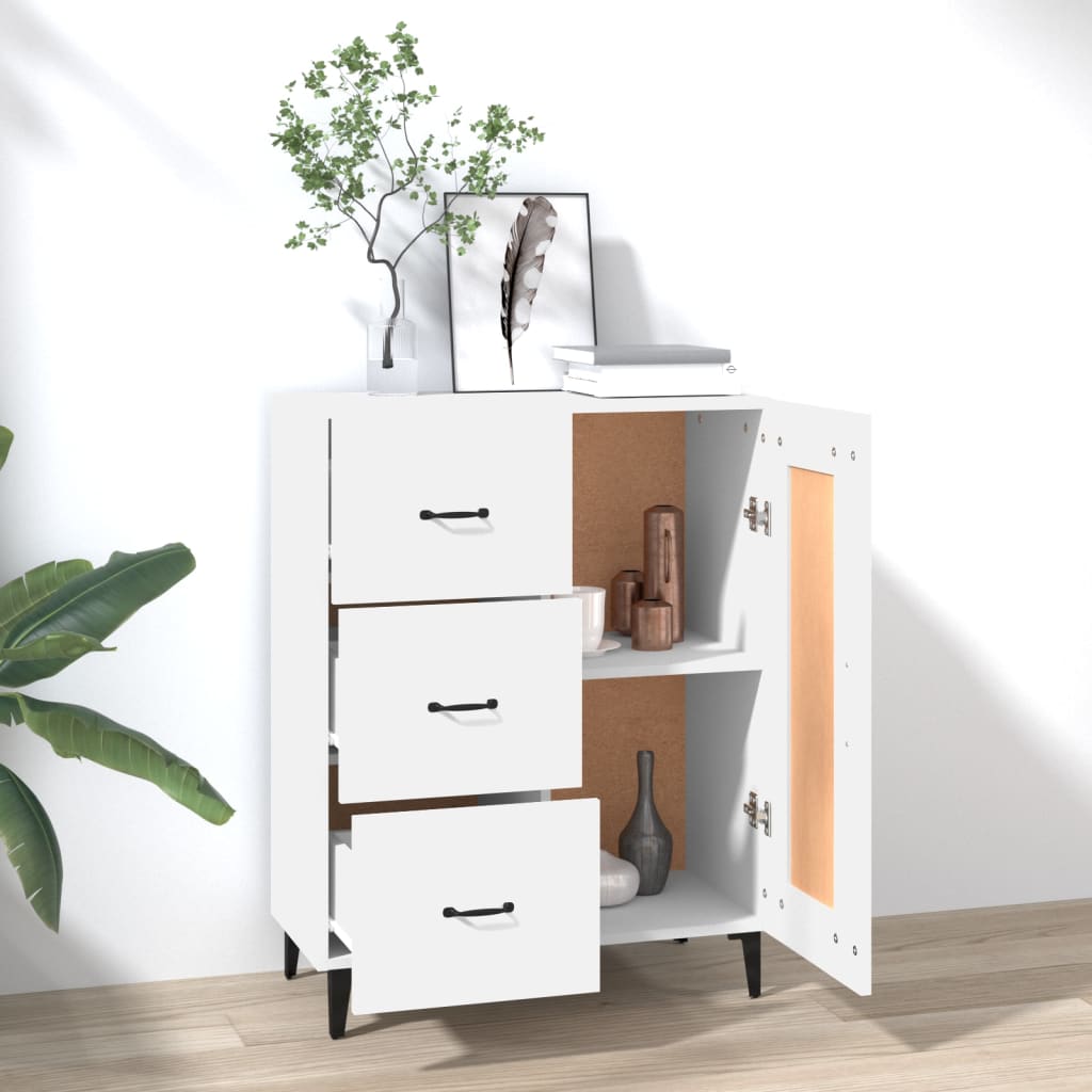 Skap Hvit 69,5x34x90 cm