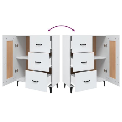 Skap Hvit 69,5x34x90 cm