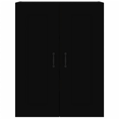 Vegghylle Svart 69,5x32,5x90 cm