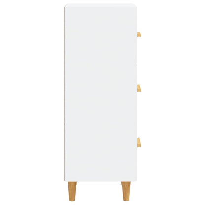 Skjenk Hvit 34,5x34x90 cm