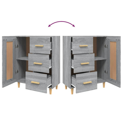Skjenk Sonoma Grå 69,5x34x90 cm