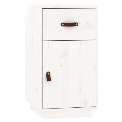 Sminkebord Hvit Sett LED heltre furu