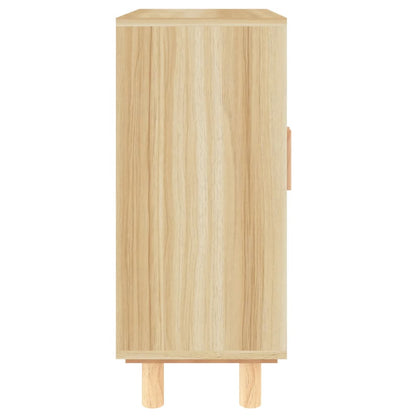 Skjenk Brun 60x30x70 cm heltre furu og naturrotting