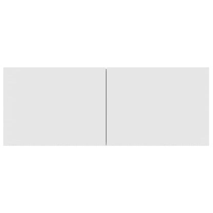 TV-Møbel Hvit Veggmontert TV-benk