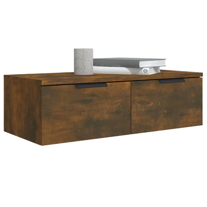 Veggskap Røkt Eik stk 68x30x20 cm