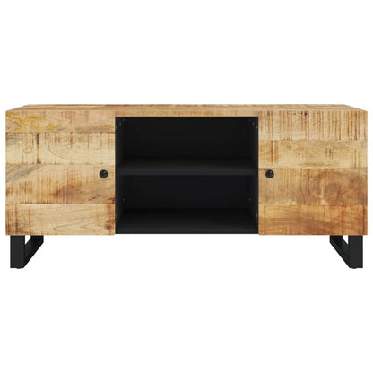 TV-benk 105x33x46 cm heltre mango