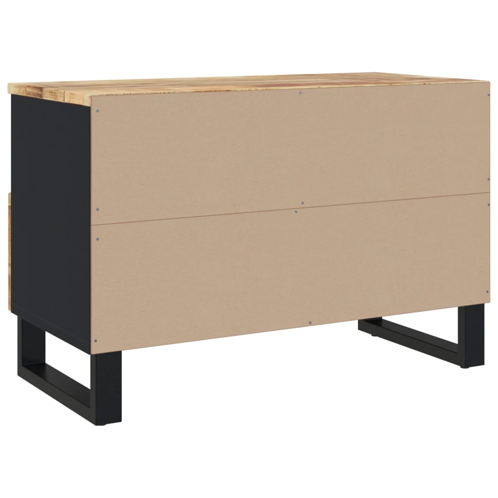 TV-benk 70x33x46 cm heltre mango