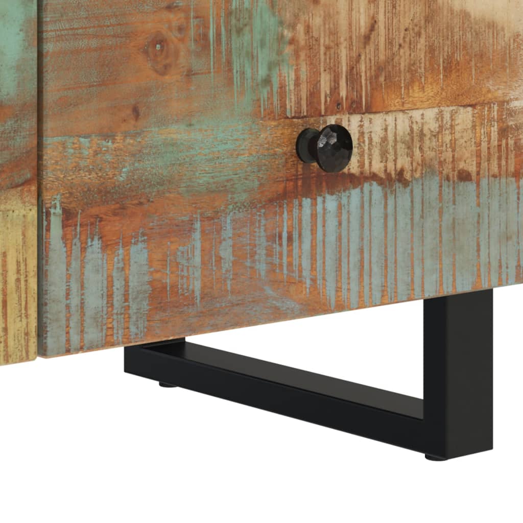 TV-benk 70x33x46cm gjenvunnet heltre