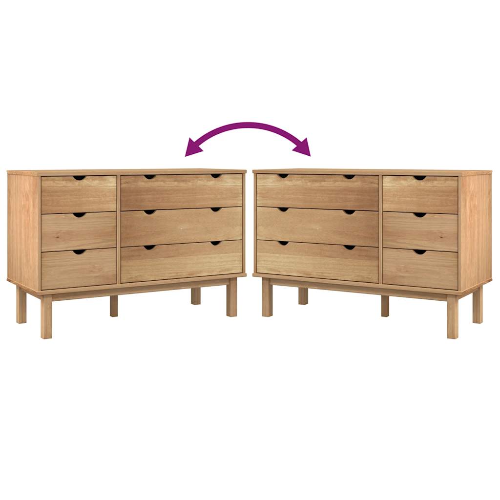 Kommode Tre heltre furu OTTA 111x43x73,5 cm