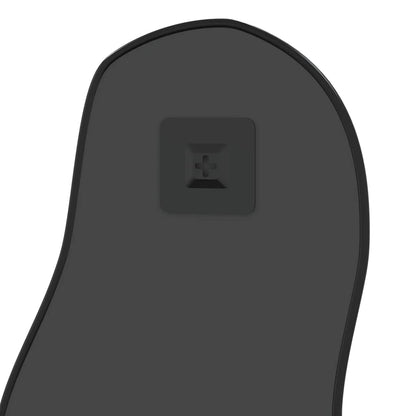 Veggspeil Svart 80x35 cm