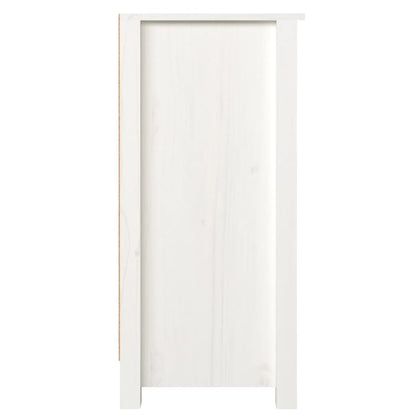 Skjenk Hvit 100x35x74 cm heltre furu