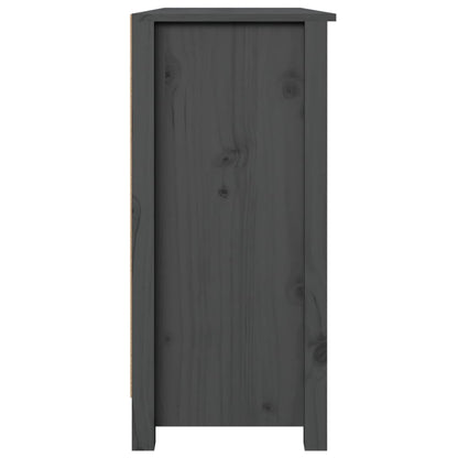 Skjenk Grå 100x35x74 cm heltre furu