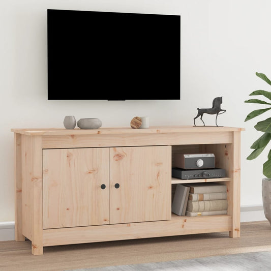 TV-benk 103x36,5x52 cm heltre furu