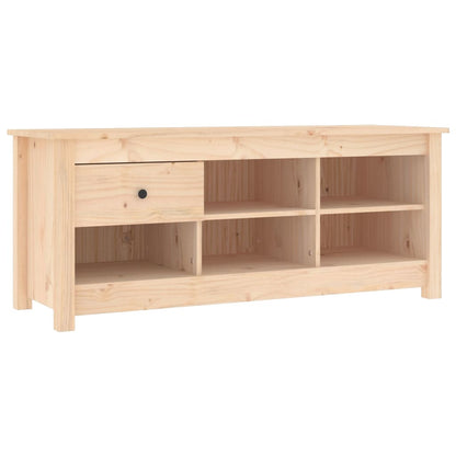 Skoskap Skobenk Skohylle 110x38x45,5 cm heltre furu