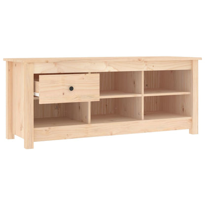 Skoskap Skobenk Skohylle 110x38x45,5 cm heltre furu