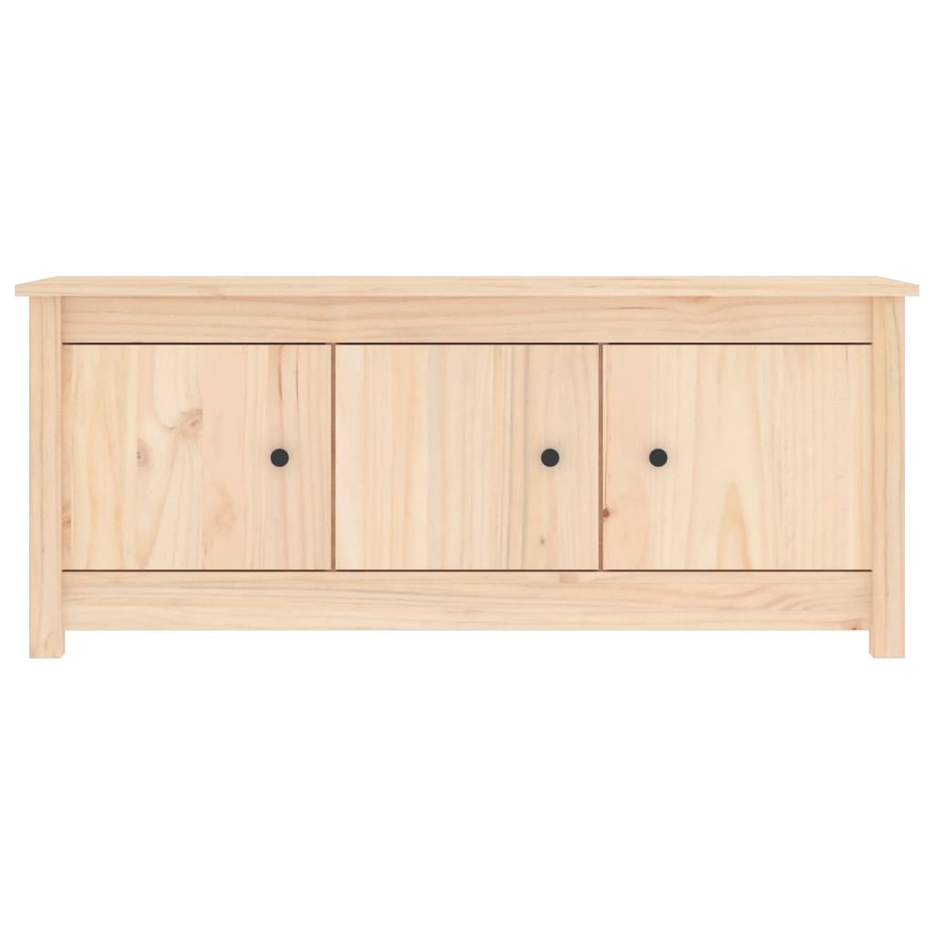 Skoskap Skobenk Skohylle 110x38x45,5 cm heltre furu