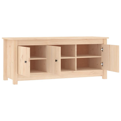 Skoskap Skobenk Skohylle 110x38x45,5 cm heltre furu