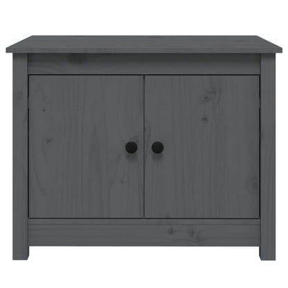 Salongbord Sofabord Grå 71x49x55 cm heltre furu