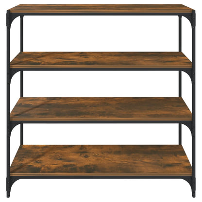 Bokhylle Røkt Eik 100x33x100 cm