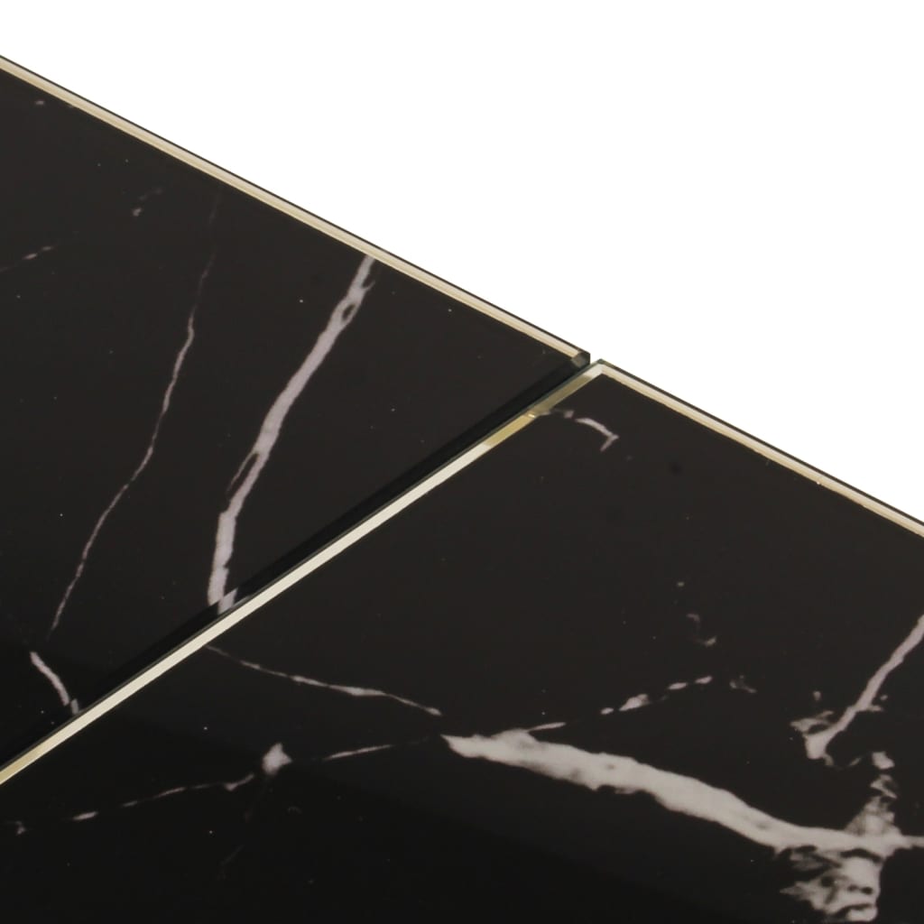 Salongbord Sofabord DIV. gull rustfritt stål og herdet glass