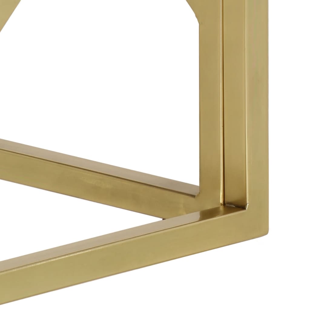 Salongbord Sofabord DIV. gull rustfritt stål og heltre tresville