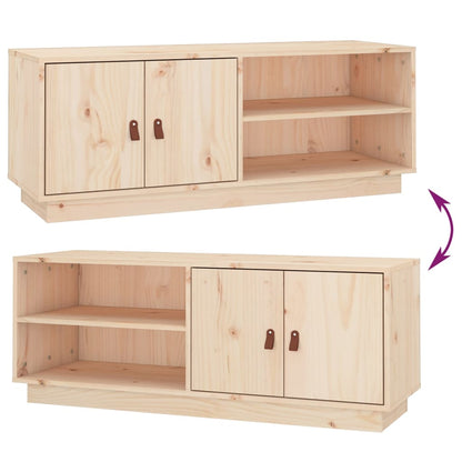 TV-Møbel Tre Tv-benk heltre furu 105x34x40 cm