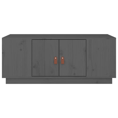 Salongbord Sofabord Grå 100x50x41 cm heltre furu