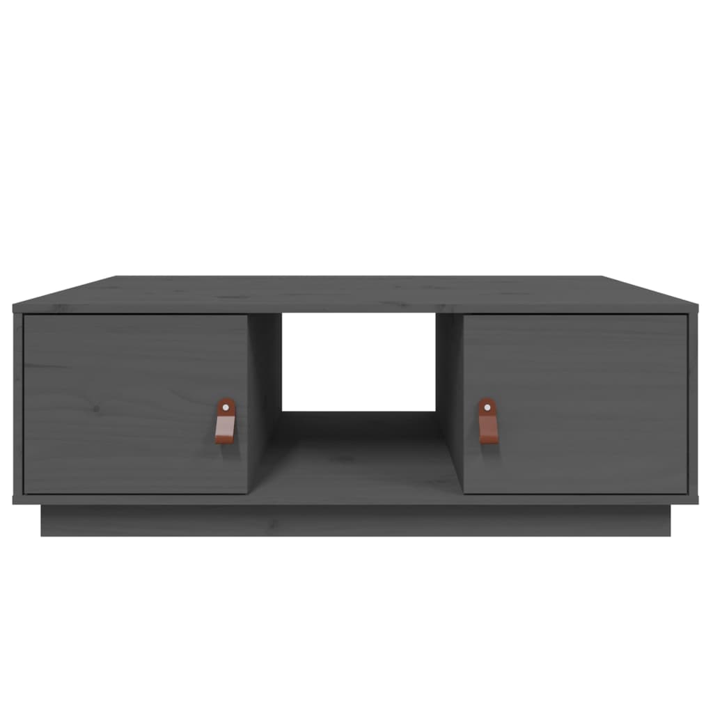 Salongbord Sofabord Grå 100x50x35 cm heltre furu