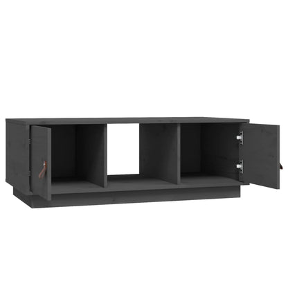 Salongbord Sofabord Grå 100x50x35 cm heltre furu